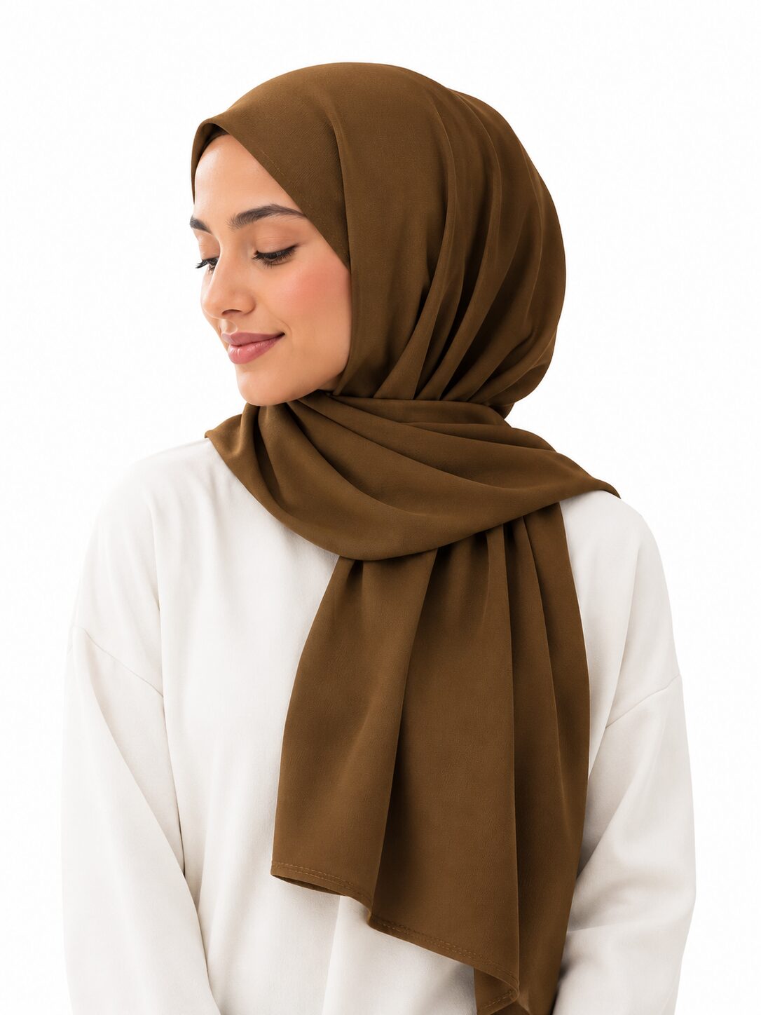 Chiffon hijab 3pcs combo set - Image 3